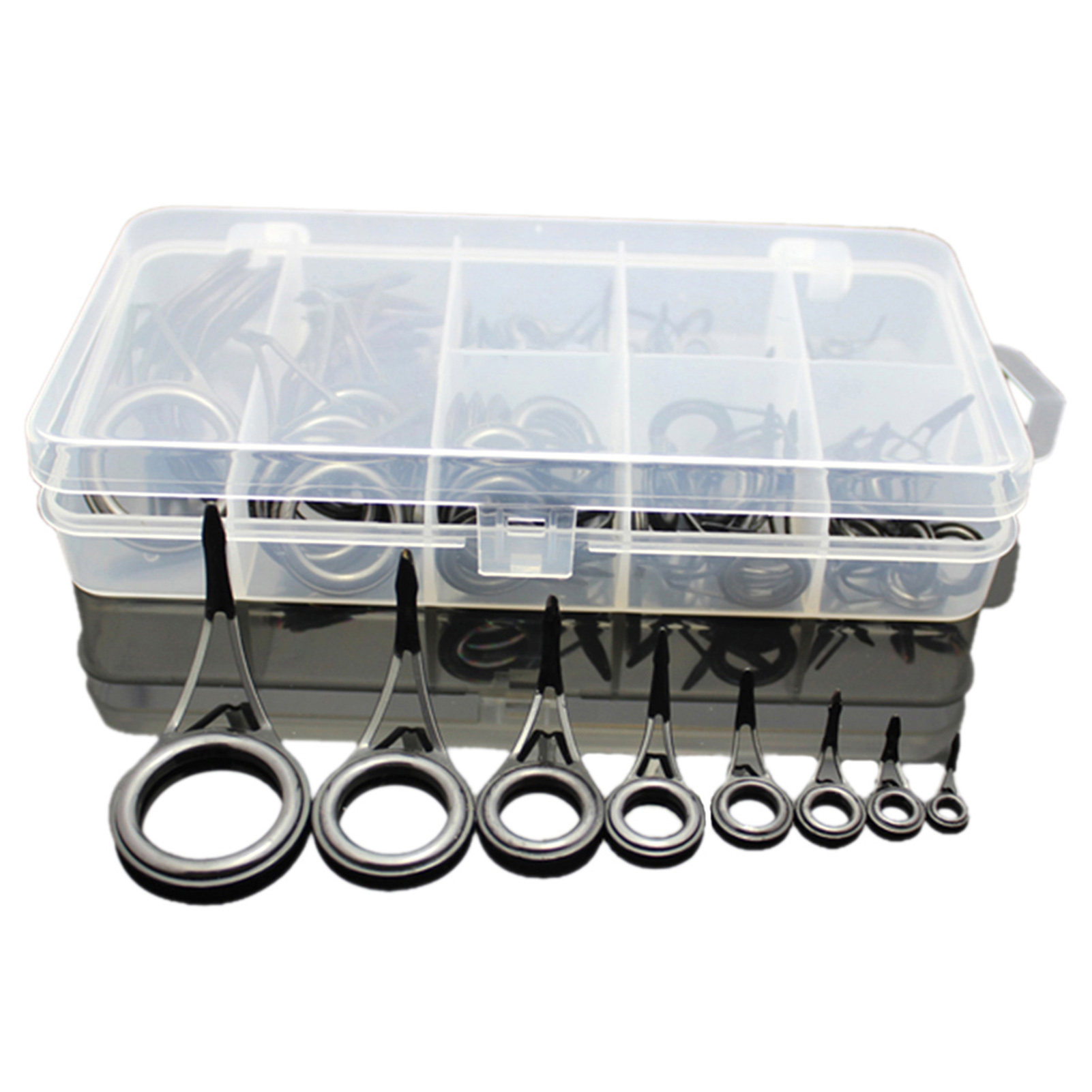 Fishing Rod Guide Replacement - 75pcs Various Sizes Fishing Rod Guide