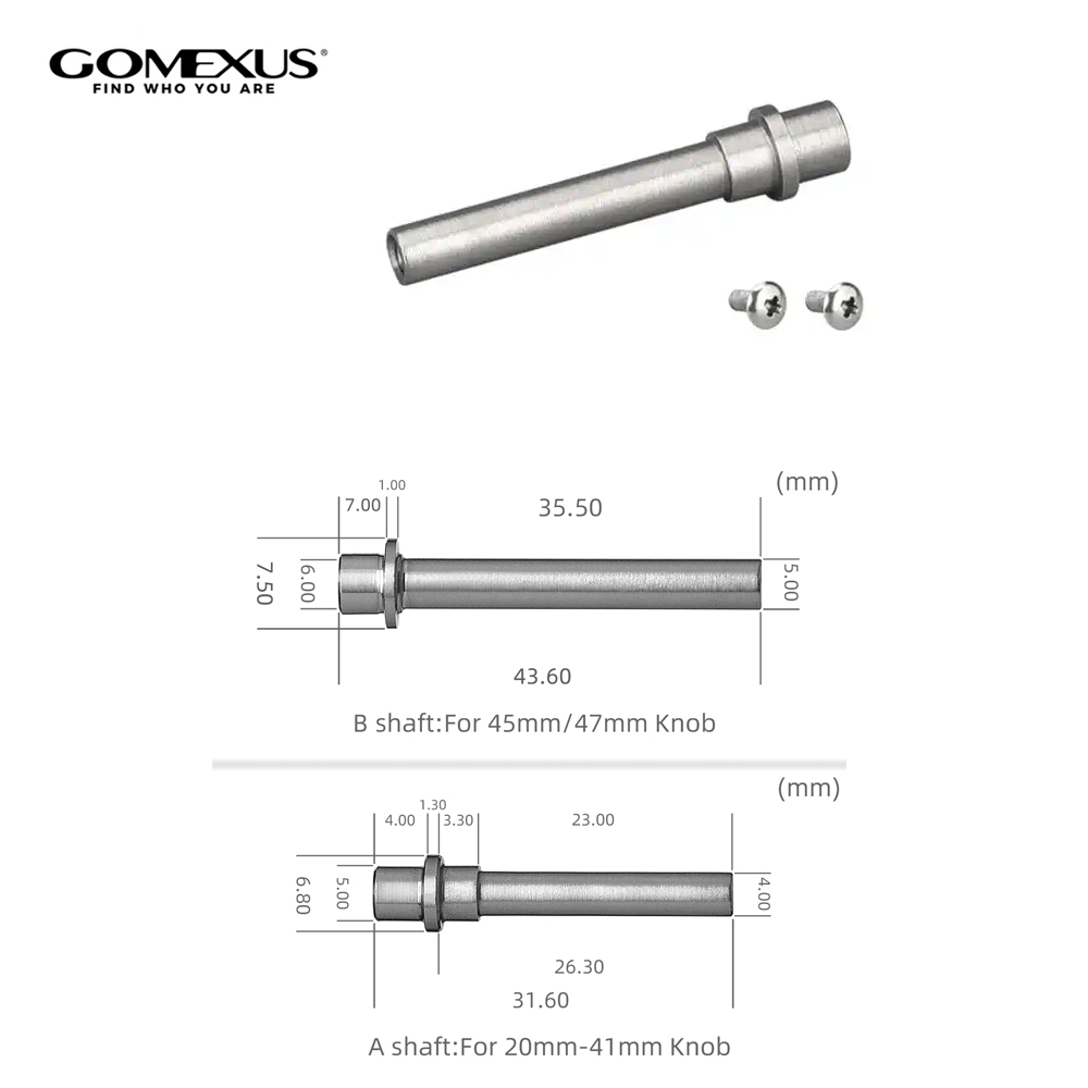 Shimano Reel Stradic - Gomexus Alloy Reel Shaft and Bearing