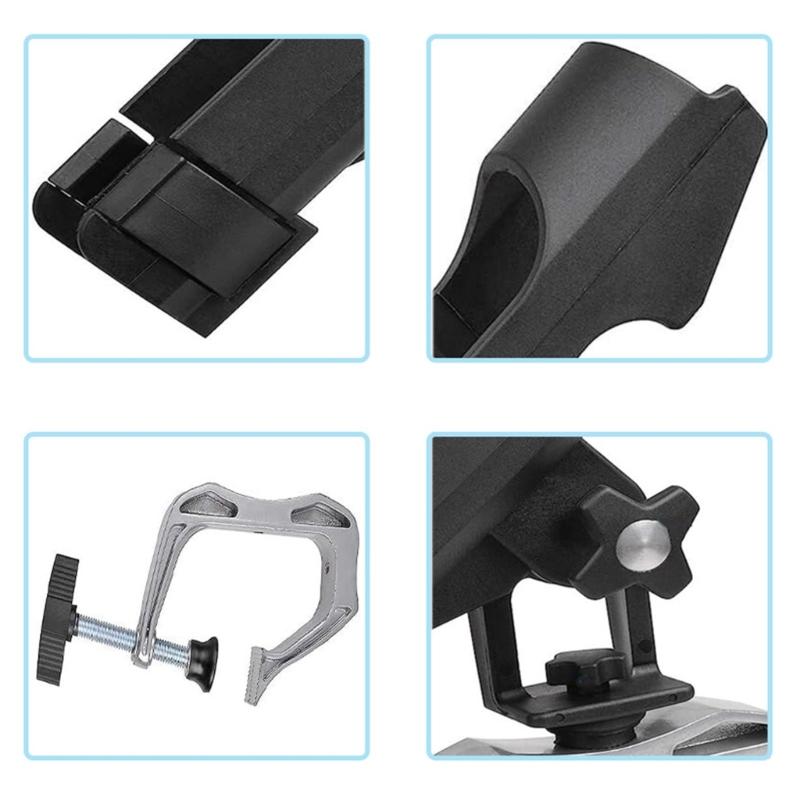 R6FE Adjustable Large Clamps O - Fishing Rod Rack ulasan dan harga