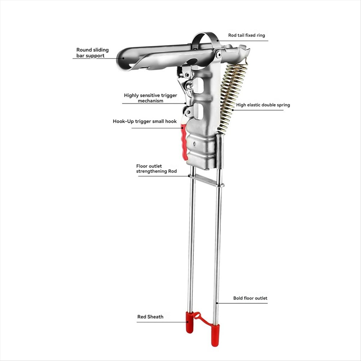 ABPF Fishing Rod Ground Holder - Fishing Rod Holder ulasan dan harga
