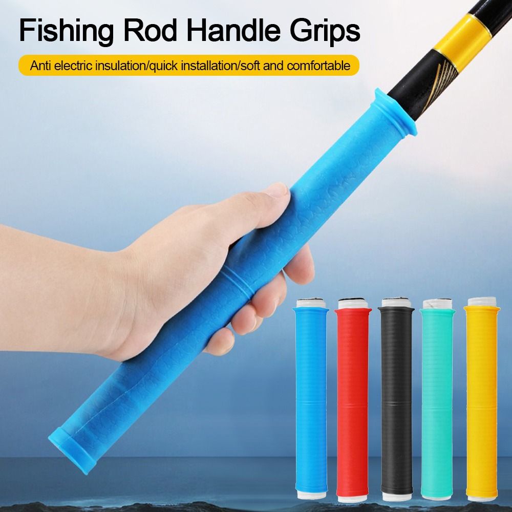 Silicone Fishing Rod Handle Wr - Fishing Rod Case ulasan dan harga