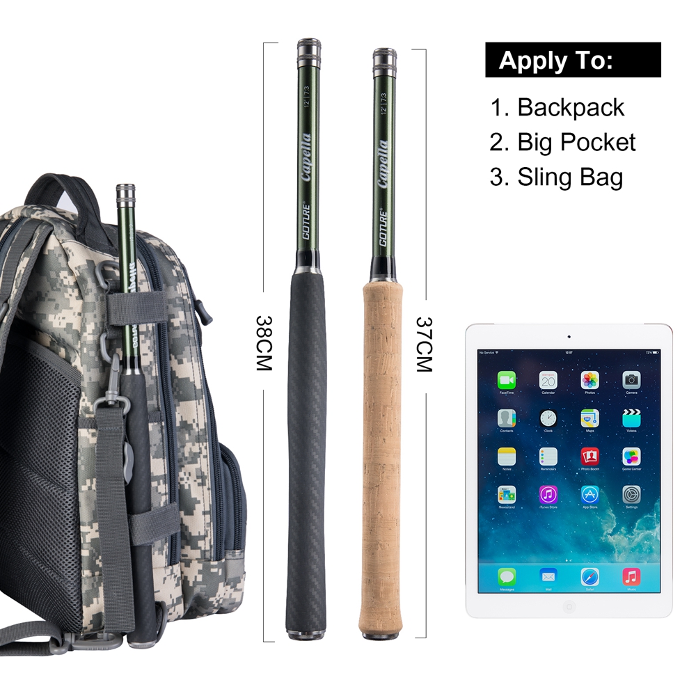Goture Tenkara Fly Fishing Rod - Fishing Rod Fly ulasan dan harga