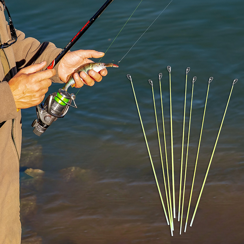 5Pcs 42CM Boat/Raft Rod Tip Sp - Fishing Rod Guide Replacement ulasan dan harga