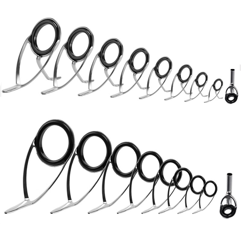 9Pcs Fishing Rod Guides Ring R - Fishing Rod Guide Replacement ulasan dan harga