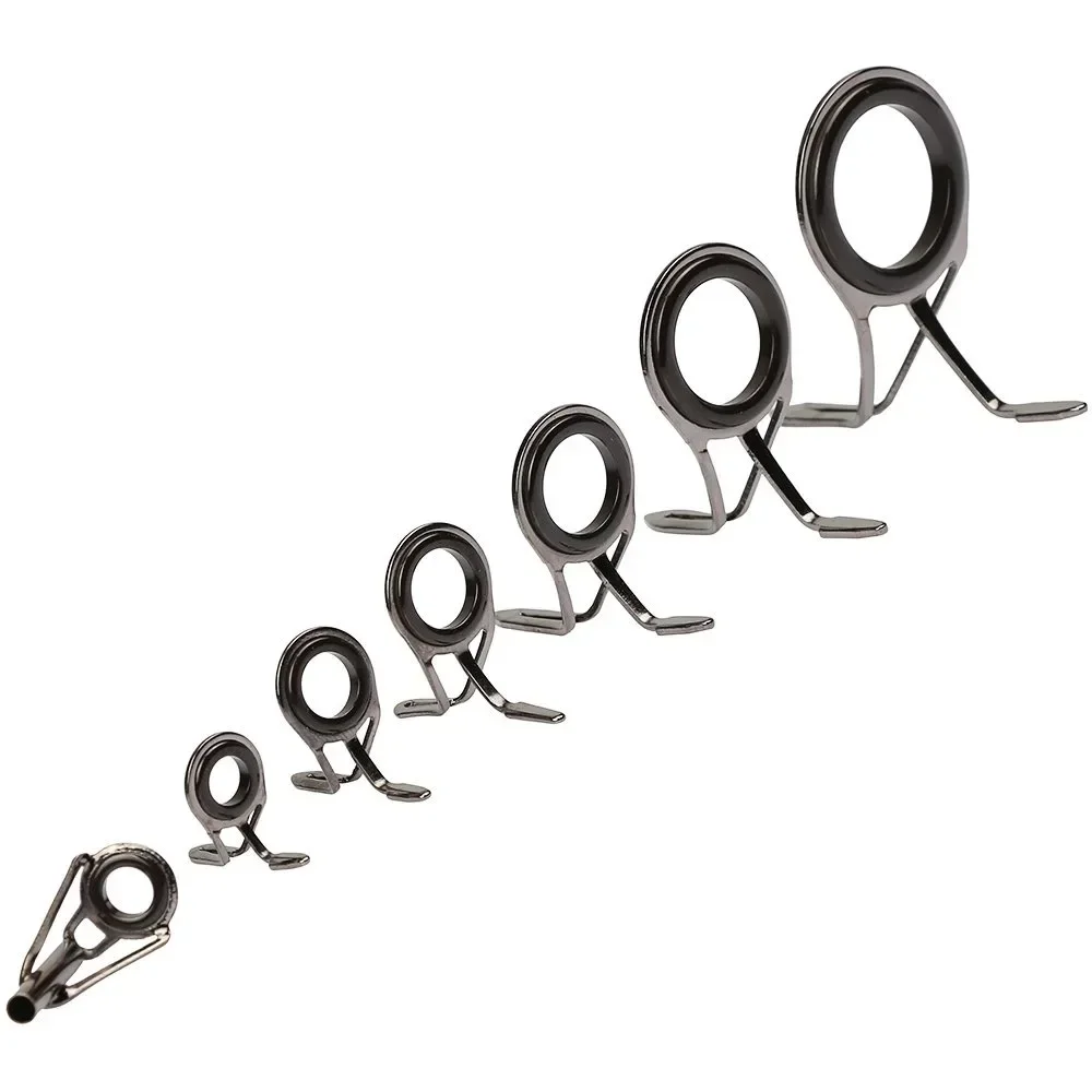 7pcs/set Fishing Tackle Stainl - Fishing Rod Guide Replacement ulasan dan harga