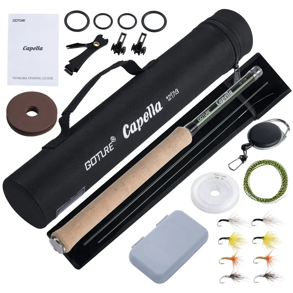 Goture 12FT Classical Tenkara  - Fishing Rod Fly ulasan dan harga